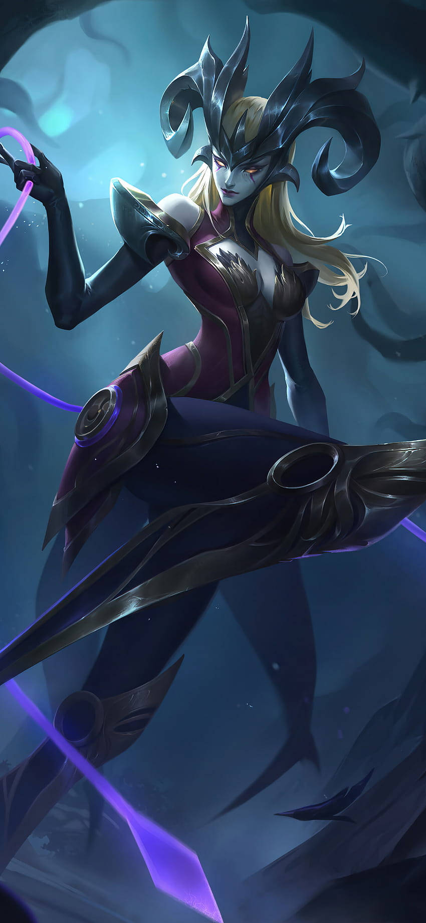 Coven Camille LoL iPhone Wallpaper