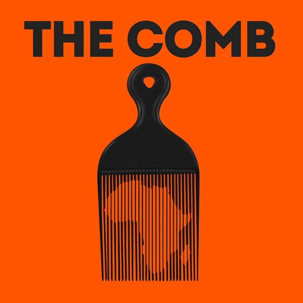 The Comb With An Orange Background