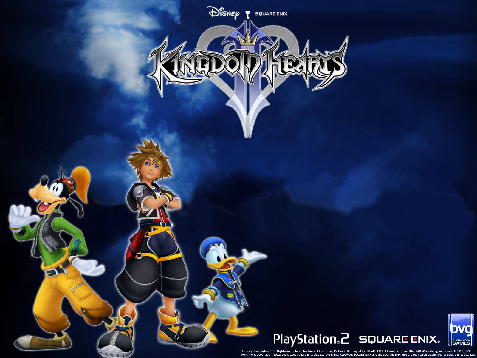 Cover For Kingdom Hearts Logo Background