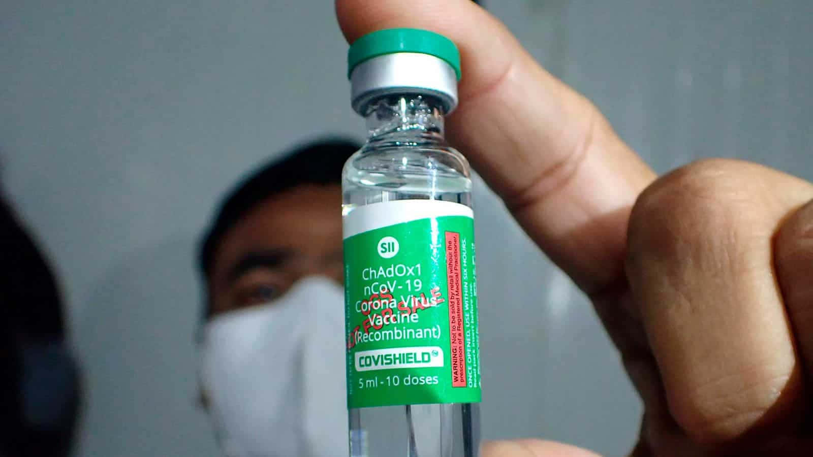 Vacunacovishield Ahmedabad, India. Fondo de pantalla