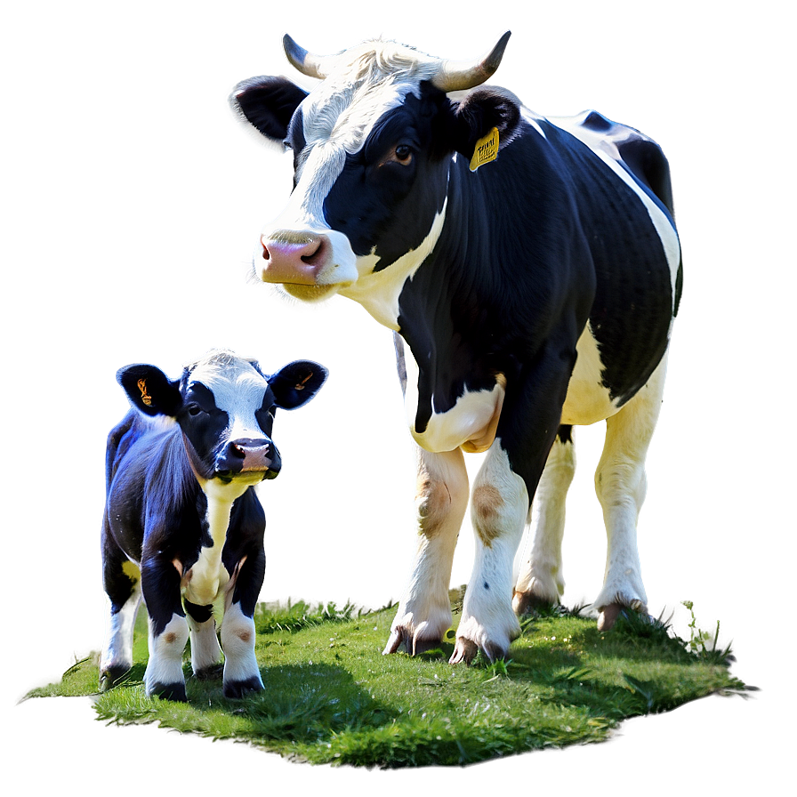 Cow And Calf Png Sxx27 PNG