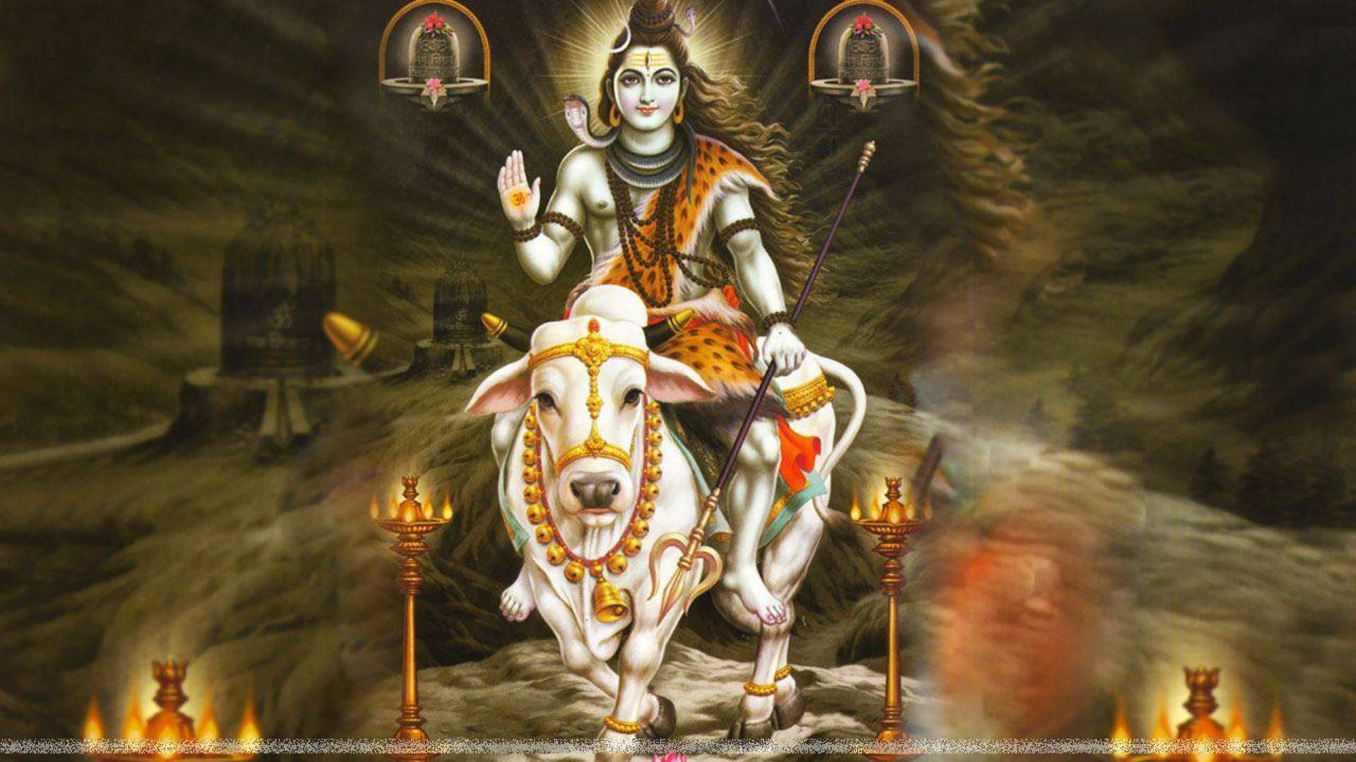Cow And Lord Shiva 8k