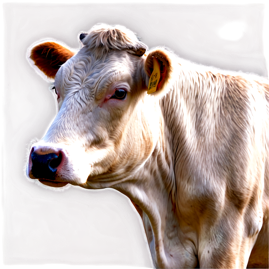 Cow Face Illustration Png Ovq21 PNG