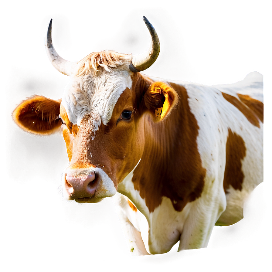 Cow Face Profile Png 06212024 PNG