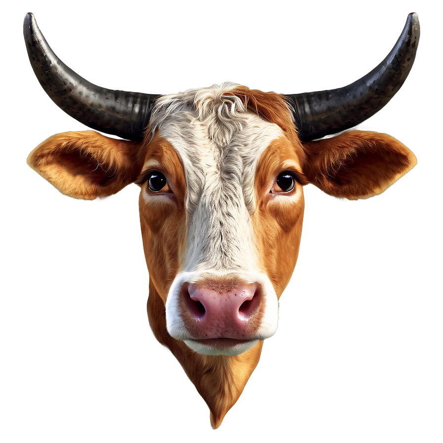 Cow Face With Horns Png 76 PNG