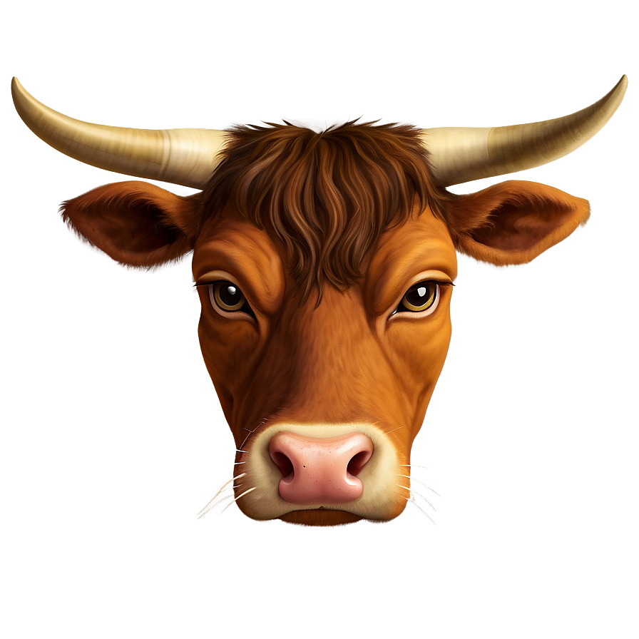 Cow Face With Horns Png Bwq PNG