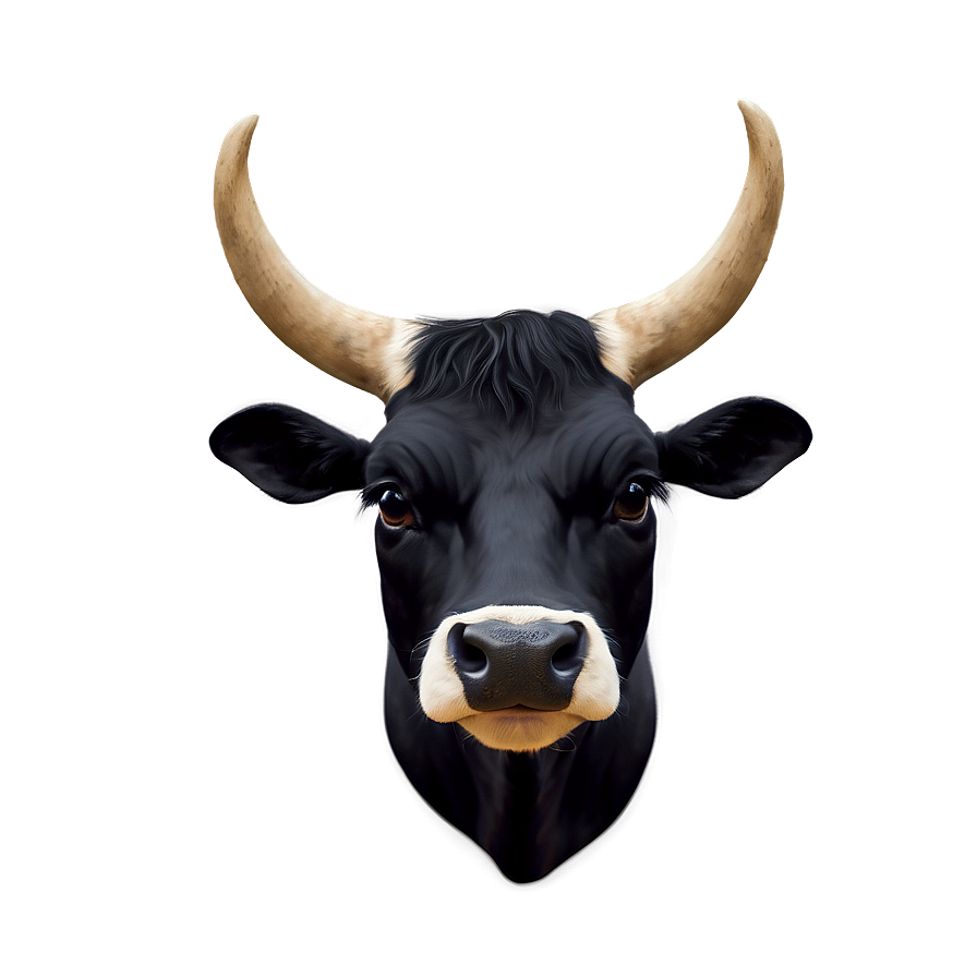 Cow Head Clipart Png 06212024 PNG