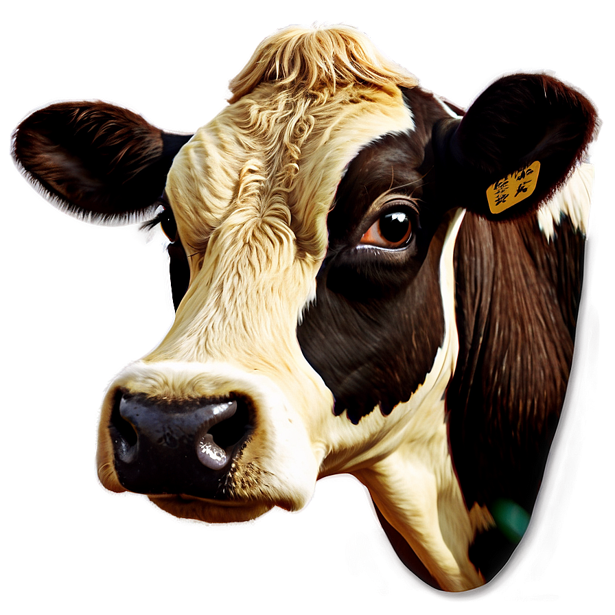 Cow Head Illustration Png Rwi20 PNG