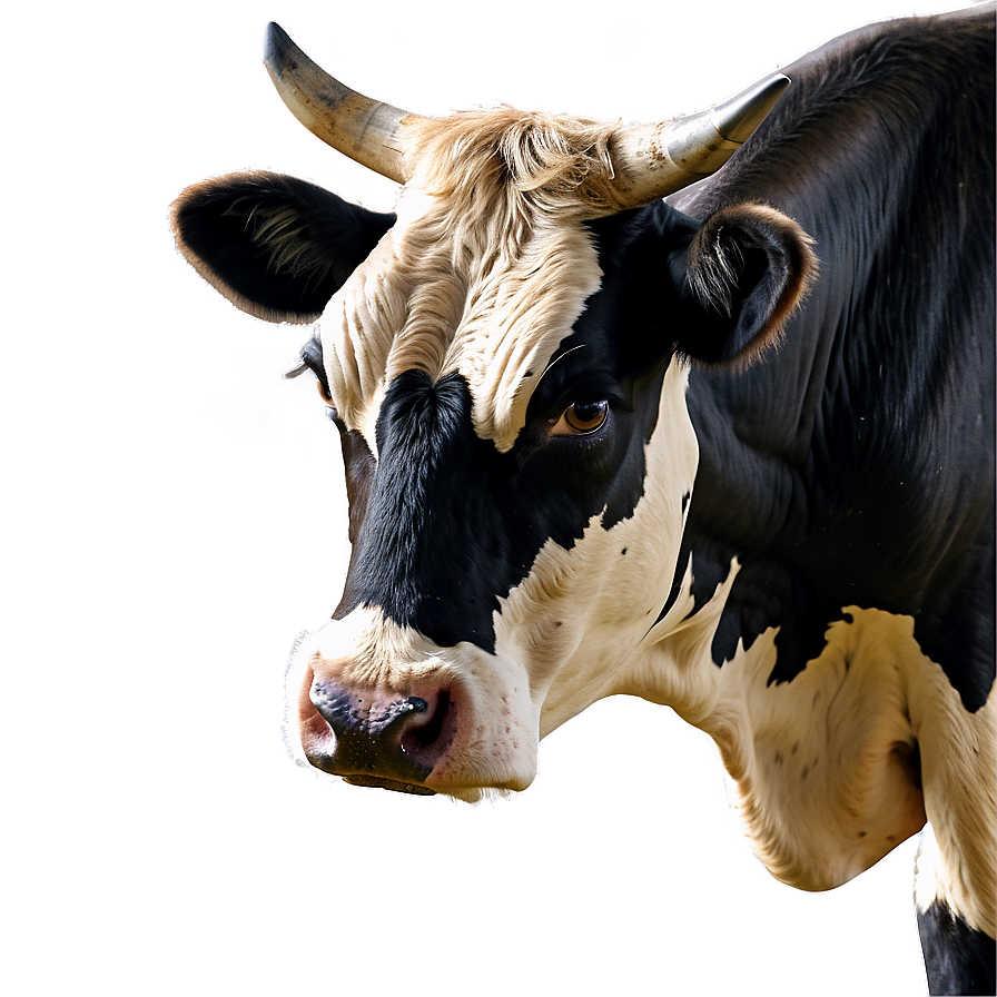 Cow Head In Landscape Png 89 PNG