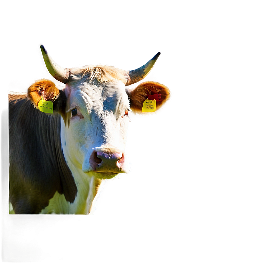 Cow Head On Green Background Png 58 PNG