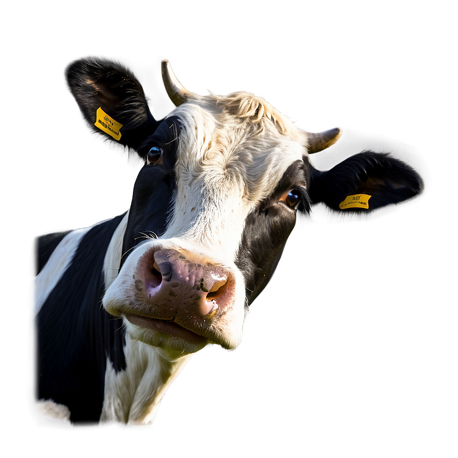 Cow Head Portrait Png Yjh PNG