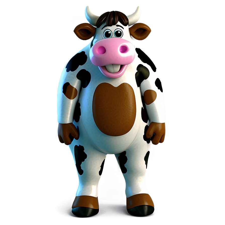 Download Cow Mascot Png 05032024 | Wallpapers.com