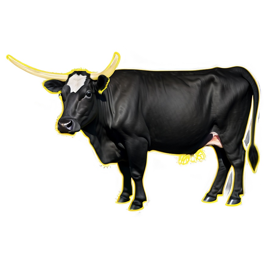 Cow Silhouette Png Yyr PNG