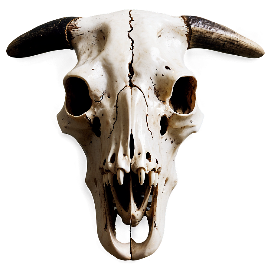 Cow Skull Illustration Png Xud24 PNG