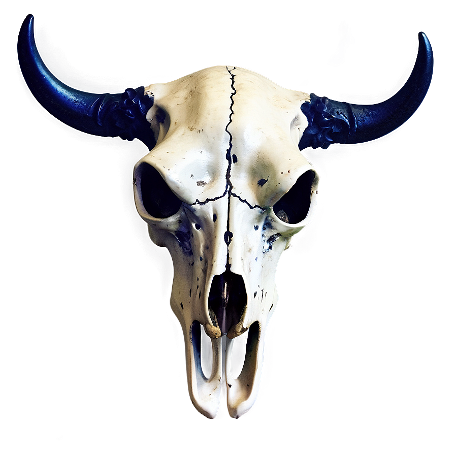 Cow Skull On Desert Background Png Qdd PNG