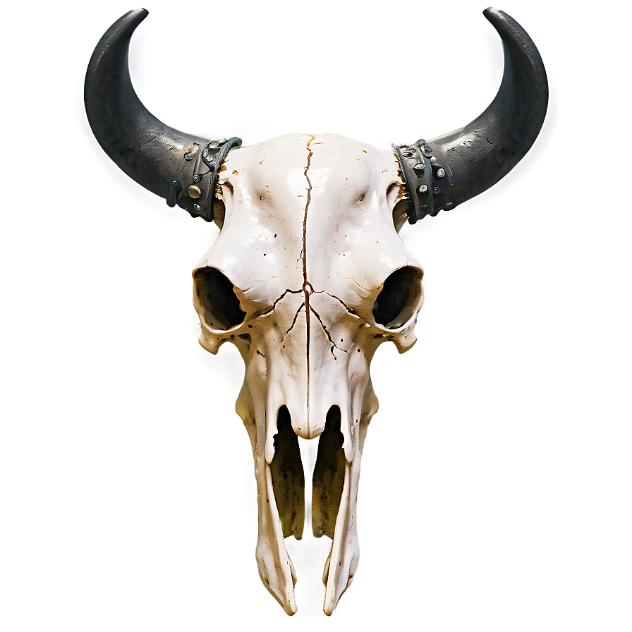 Cow Skull With Crossbones Png Djr29 PNG