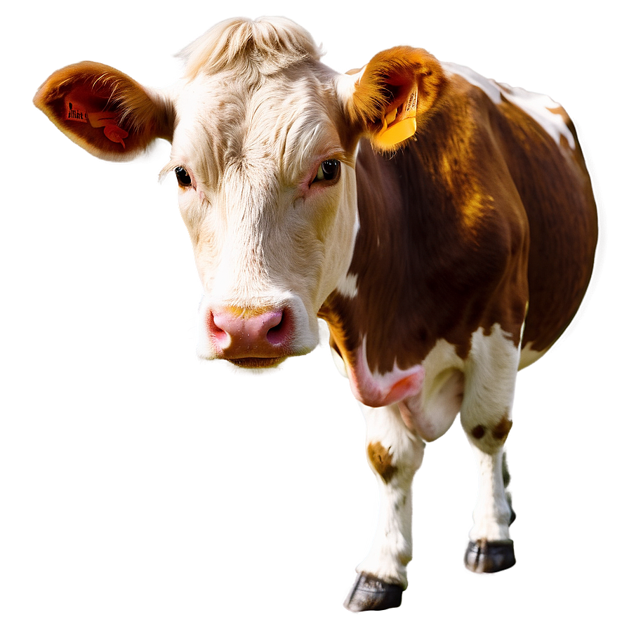 Cow With Flowers Png Cqp PNG