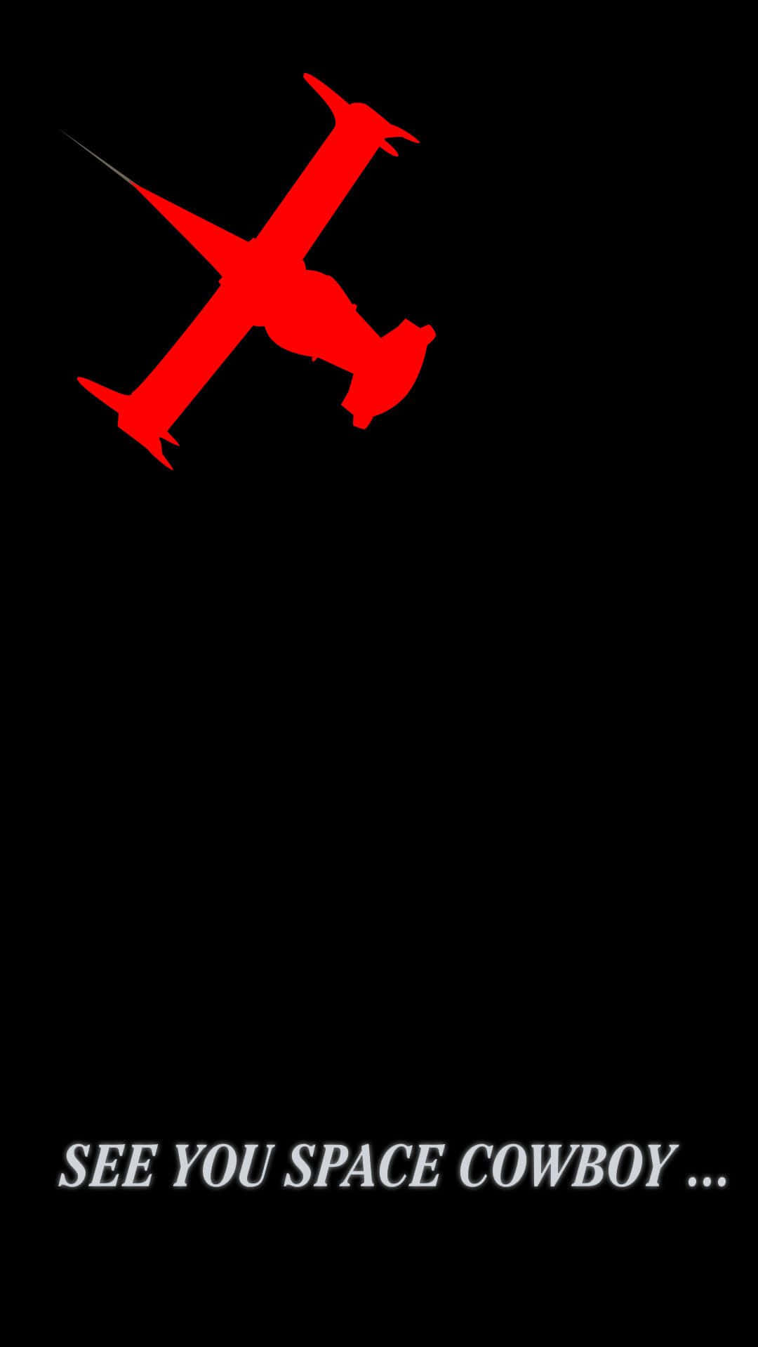 Det ikoniske animerede serie Cowboy Bebop nu tilgængelig på Iphone og Android. Wallpaper