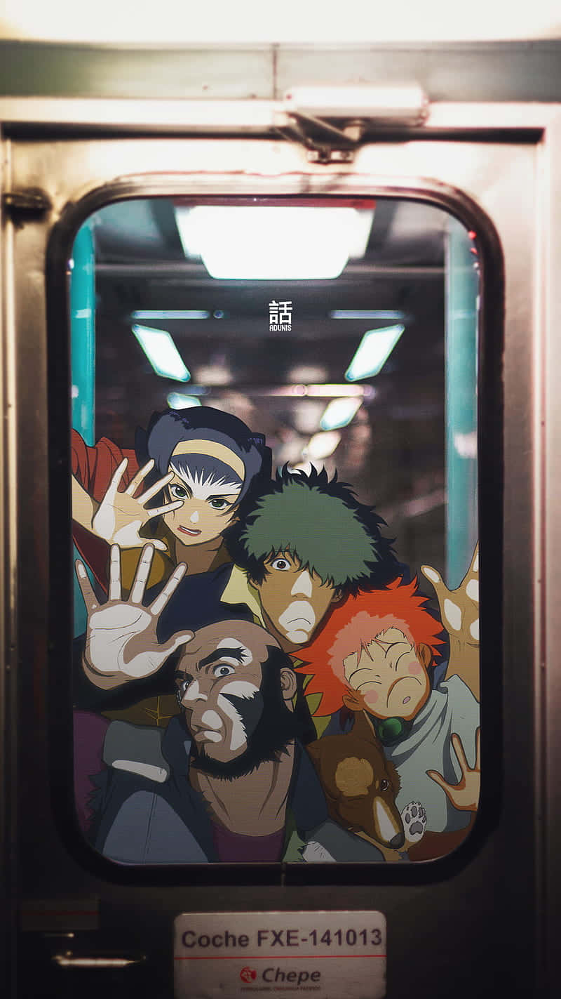 Cowboy Bebop Train Window Art Wallpaper