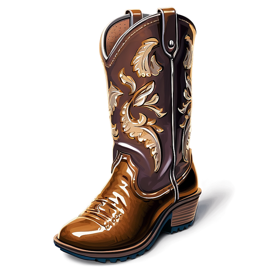 Cowboy Boot In Sunlight Png Gas55 PNG