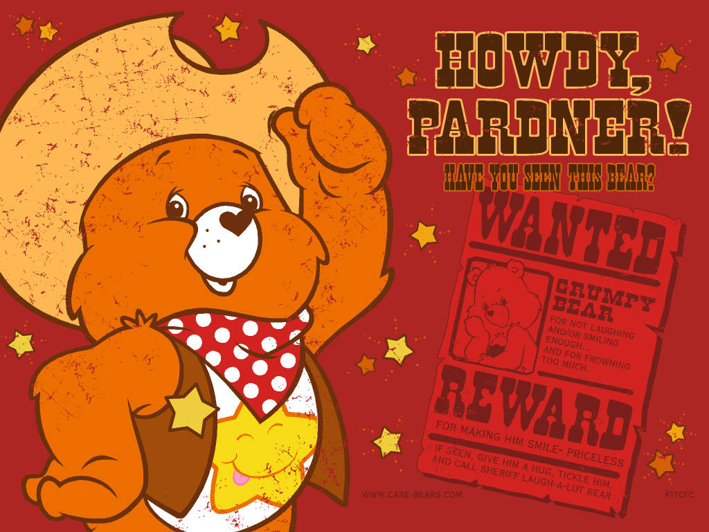 Cowboy Care Bears Background