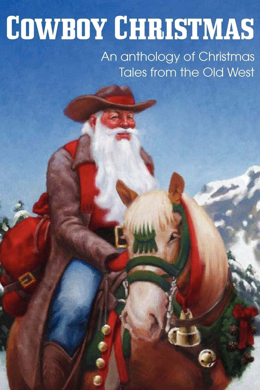 "Happy Cowboy Christmas!" Wallpaper