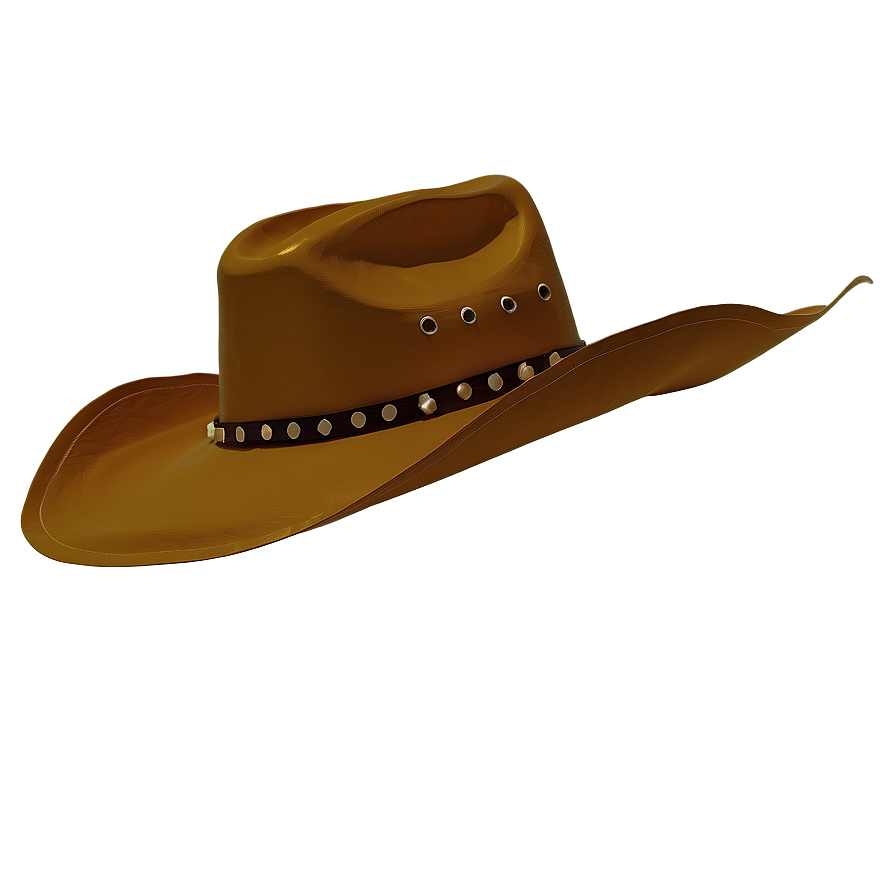 Cowboy Hat Silhouette Transparent Png 05262024 PNG