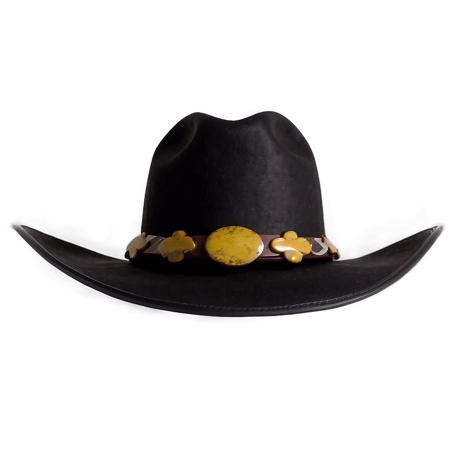 Cowboy Hat Silhouette Transparent Png 05262024 PNG