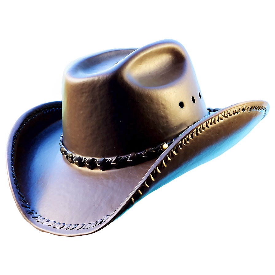 Cowboy Hat Transparent With Feather Png 05262024 PNG