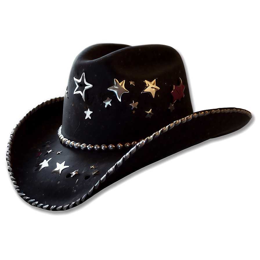 Download Cowboy Hat Under Stars Png Oac | Wallpapers.com