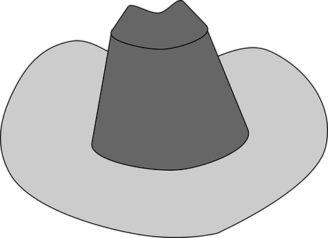 Cowboy Hat Vector Illustration PNG