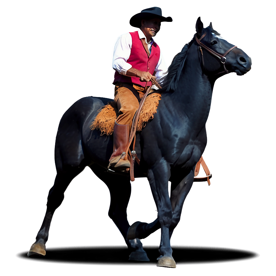 Download Cowboy Horse Riding Png Lse | Wallpapers.com