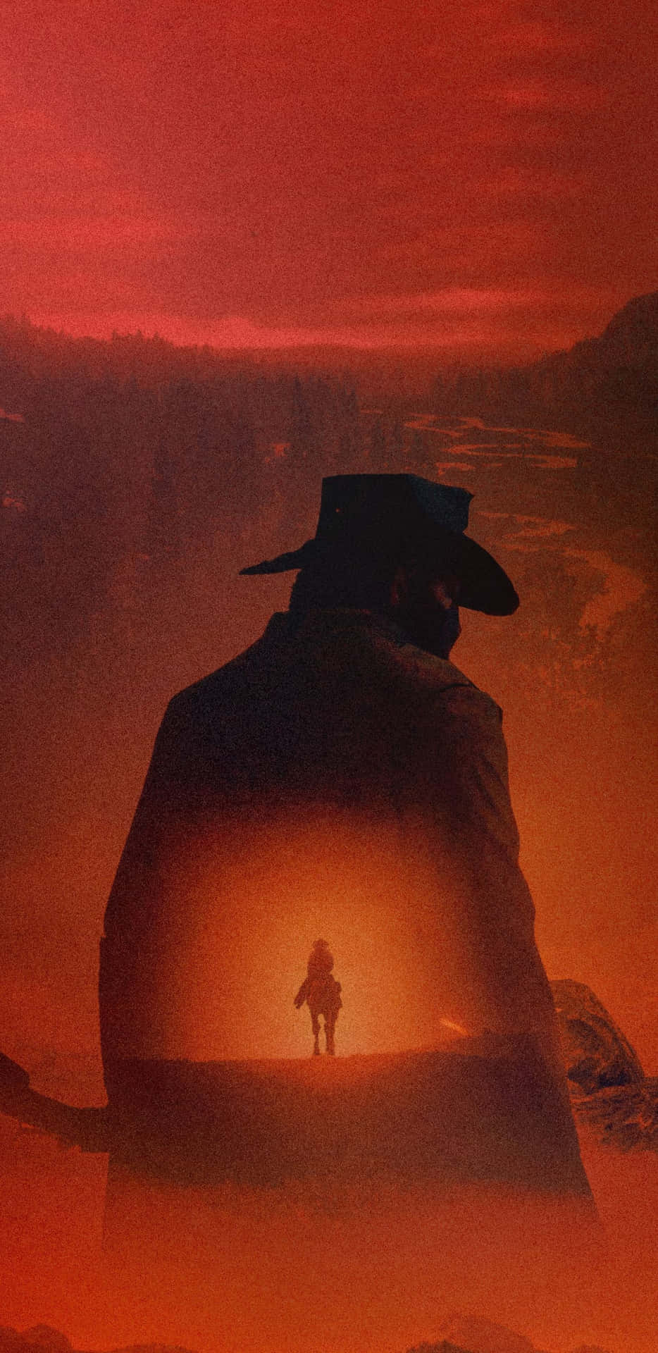 Feel the Wild West with this Cowboy iPhone Wallpaper