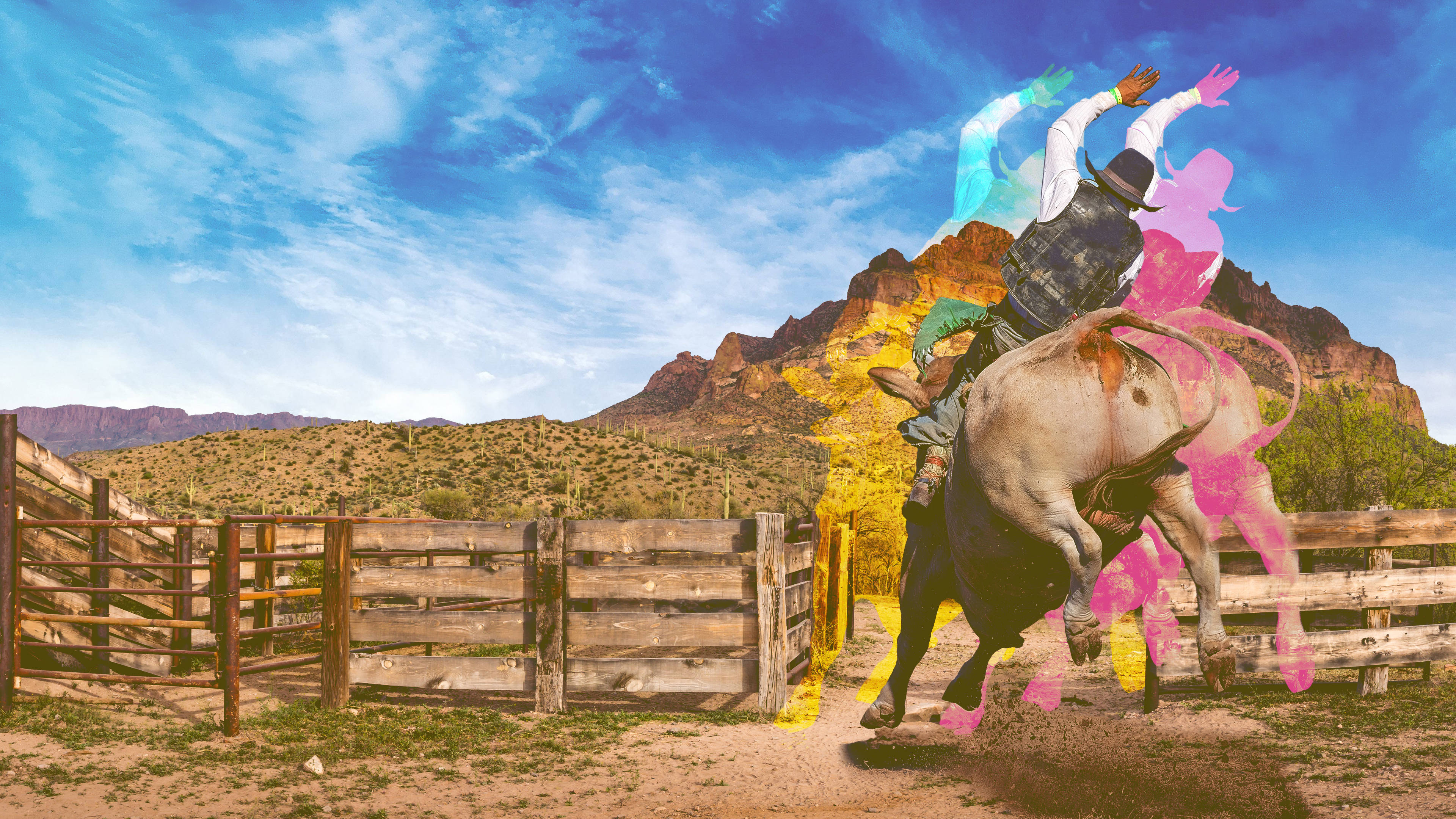 Cowboy Rodeo Aesthetic Wallpaper