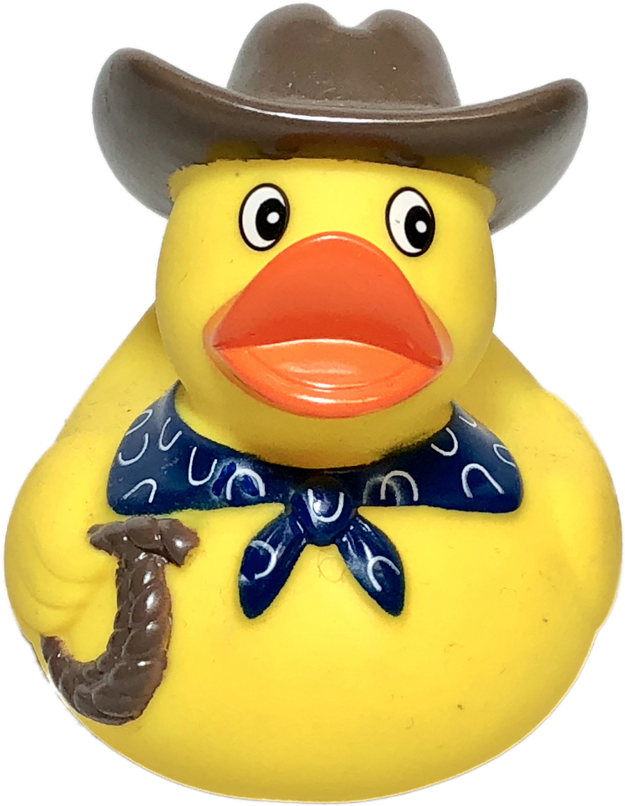 Download Cowboy Rubber Duck Toy | Wallpapers.com