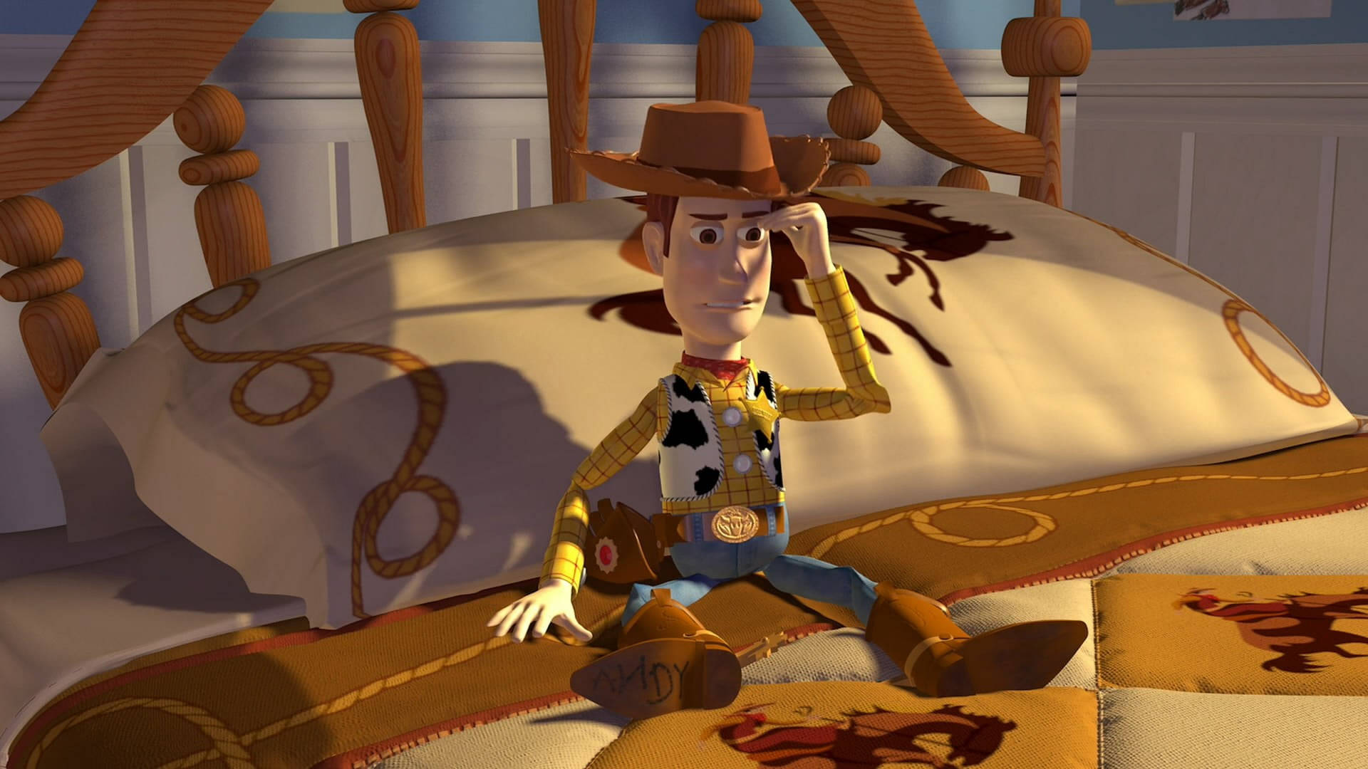 Cowboy Woody Of Toy Story Wallpaper