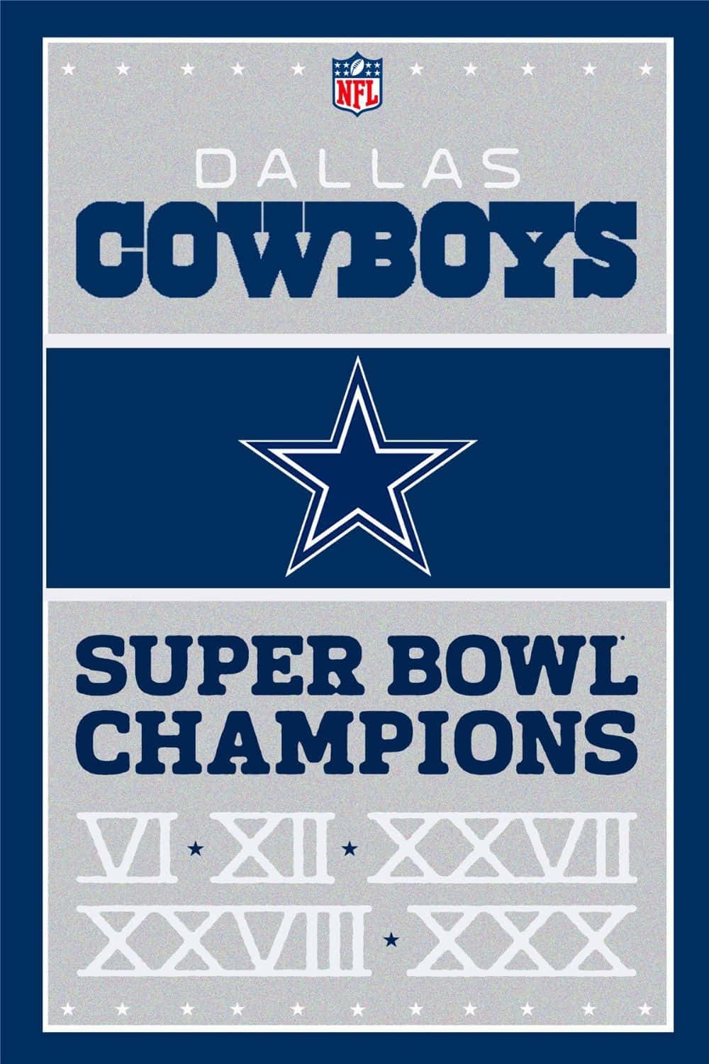 Vis din støtte til dit yndlingshold med en Cowboys iPhone tapet! Wallpaper