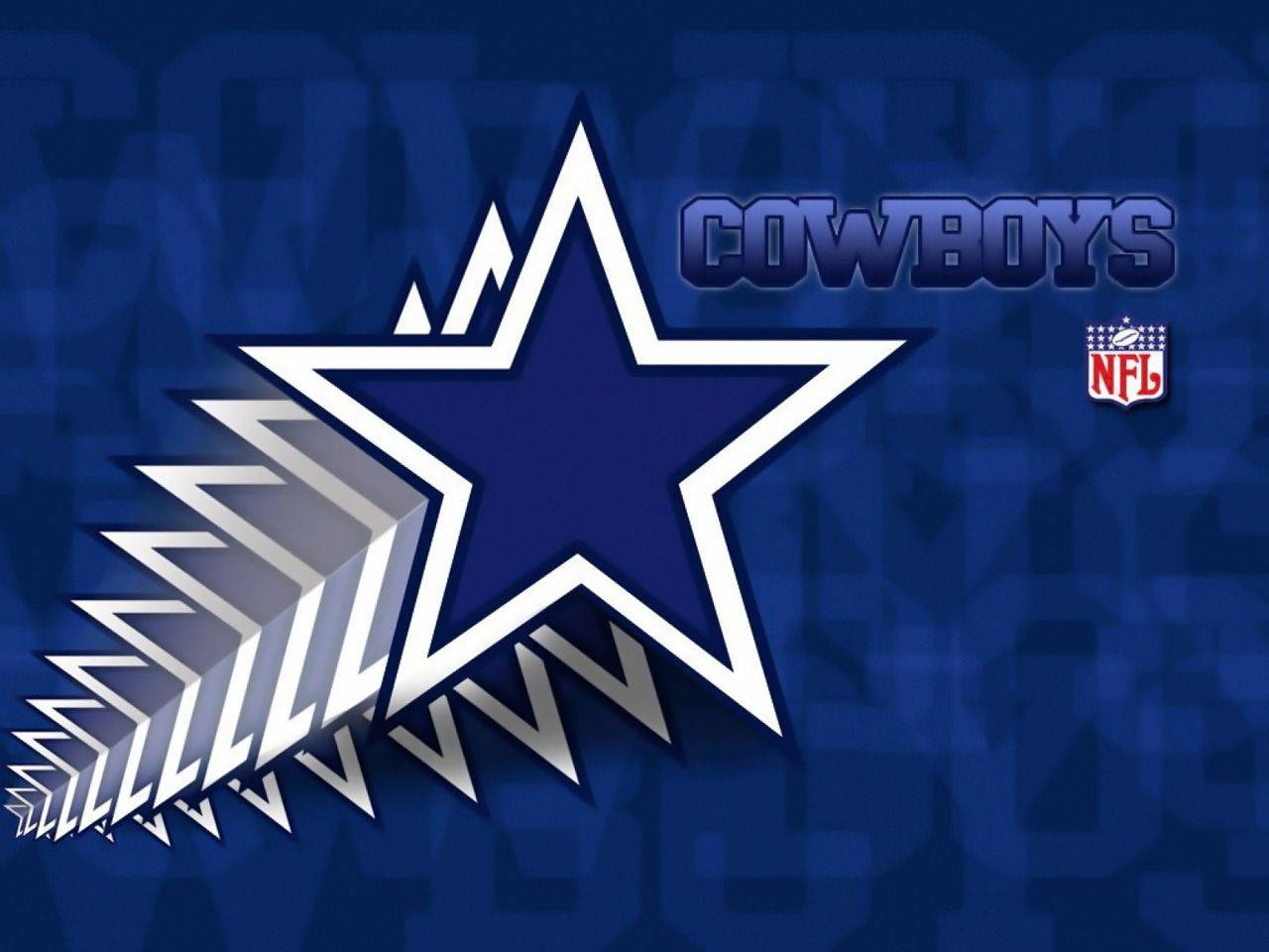 Cowboys Star Digital Art Wallpaper