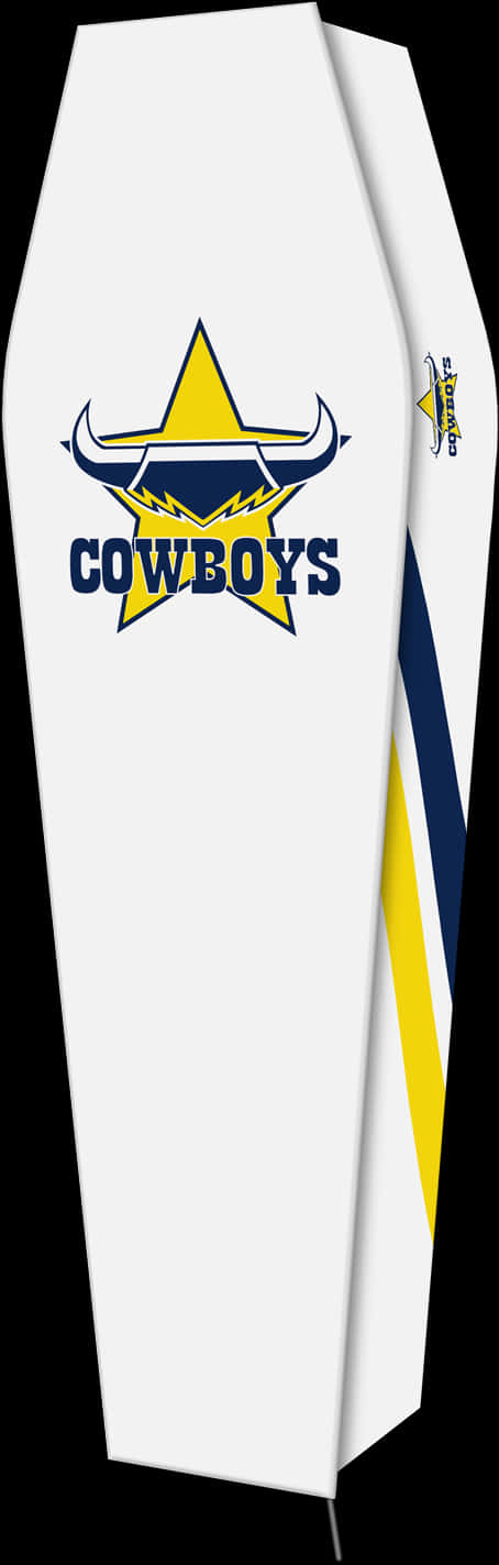 Cowboys Team Logo Umbrella PNG