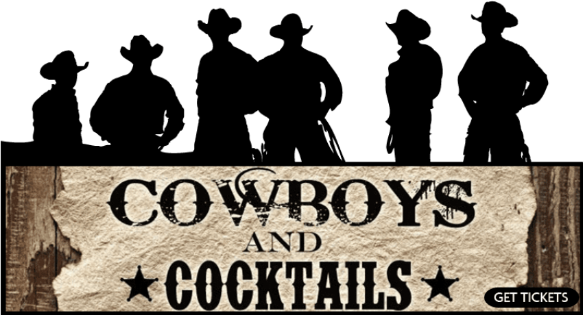 Download Cowboysand Cocktails Event Banner | Wallpapers.com