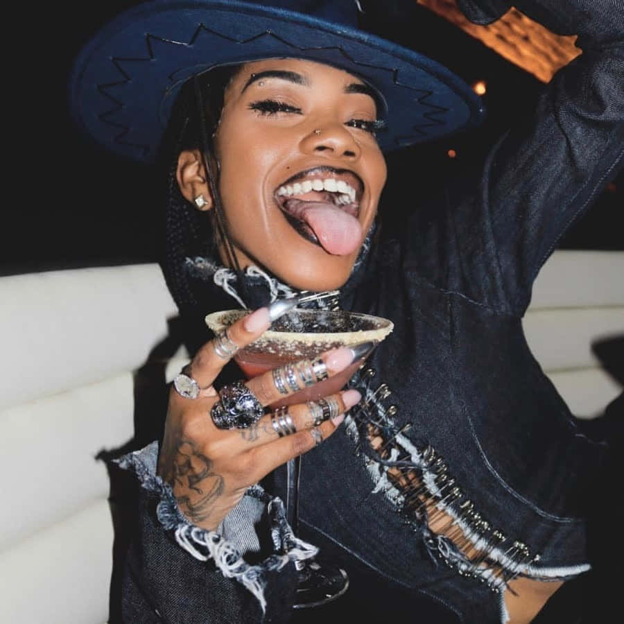 Cowgirl Aesthetic Rapper Rico Nasty Wallpaper