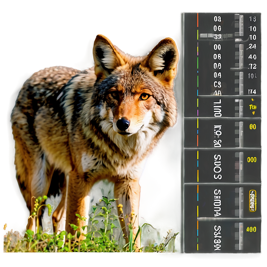 Coyote Habitat Map Png Ghm PNG