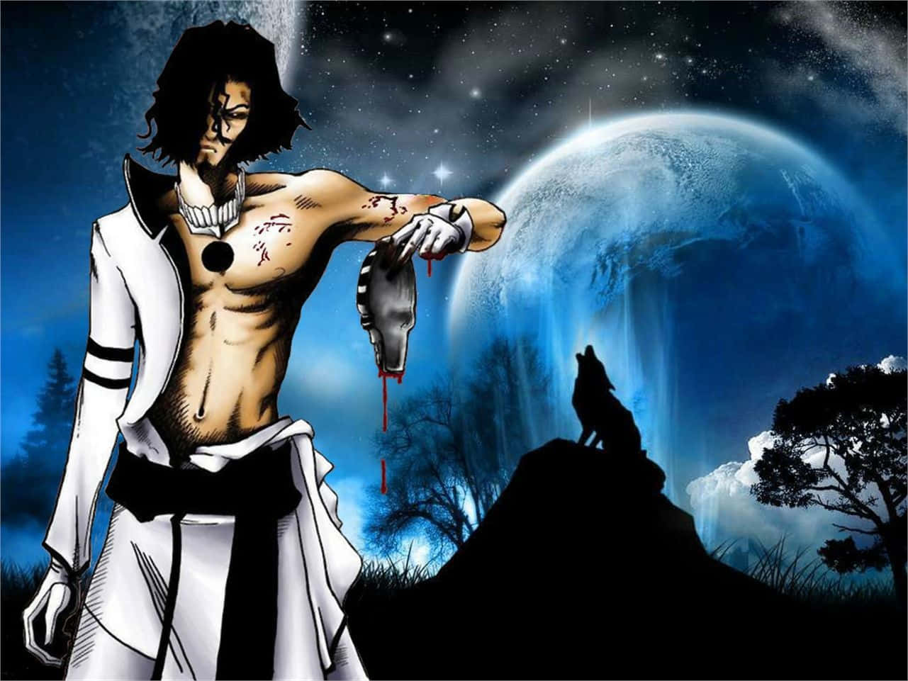 Coyote Starrk of the Espada- a powerful Arrancar in the anime bleach Wallpaper