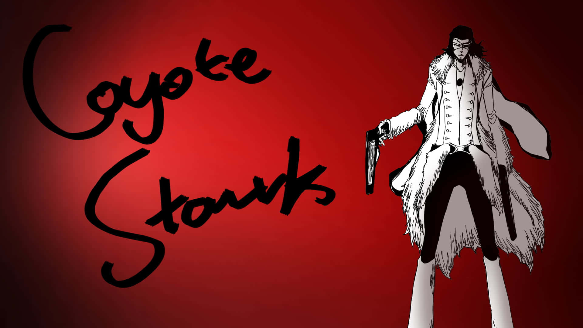 Captivating Coyote Starrk in Action Wallpaper