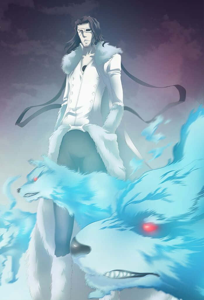 Coyote Starrk stands ready" Wallpaper