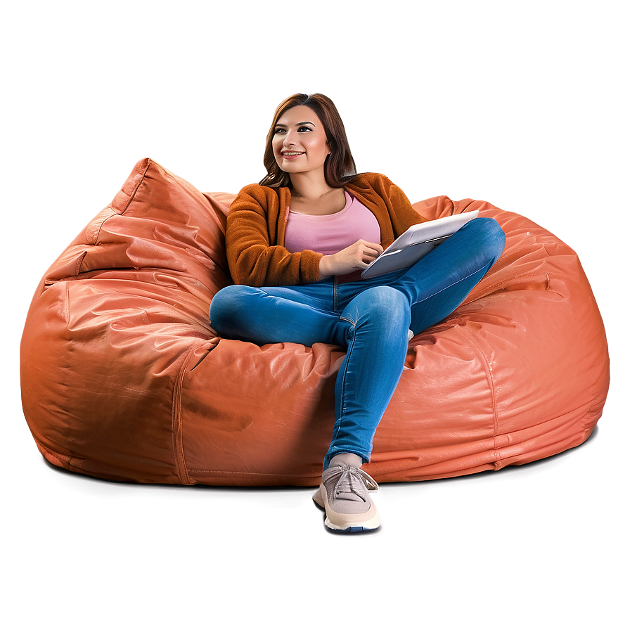 Cozy Bean Bag Silla Png Giq PNG