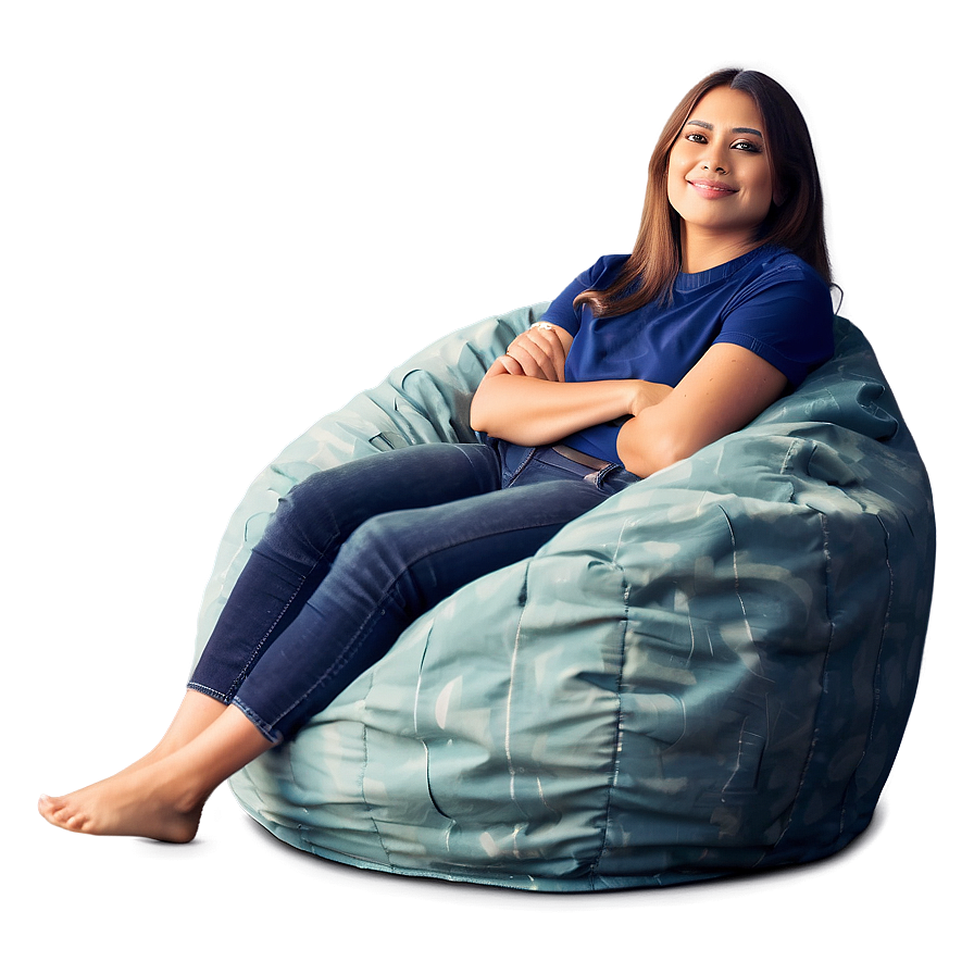 Cozy Beanbag Comfort Png 06202024 PNG