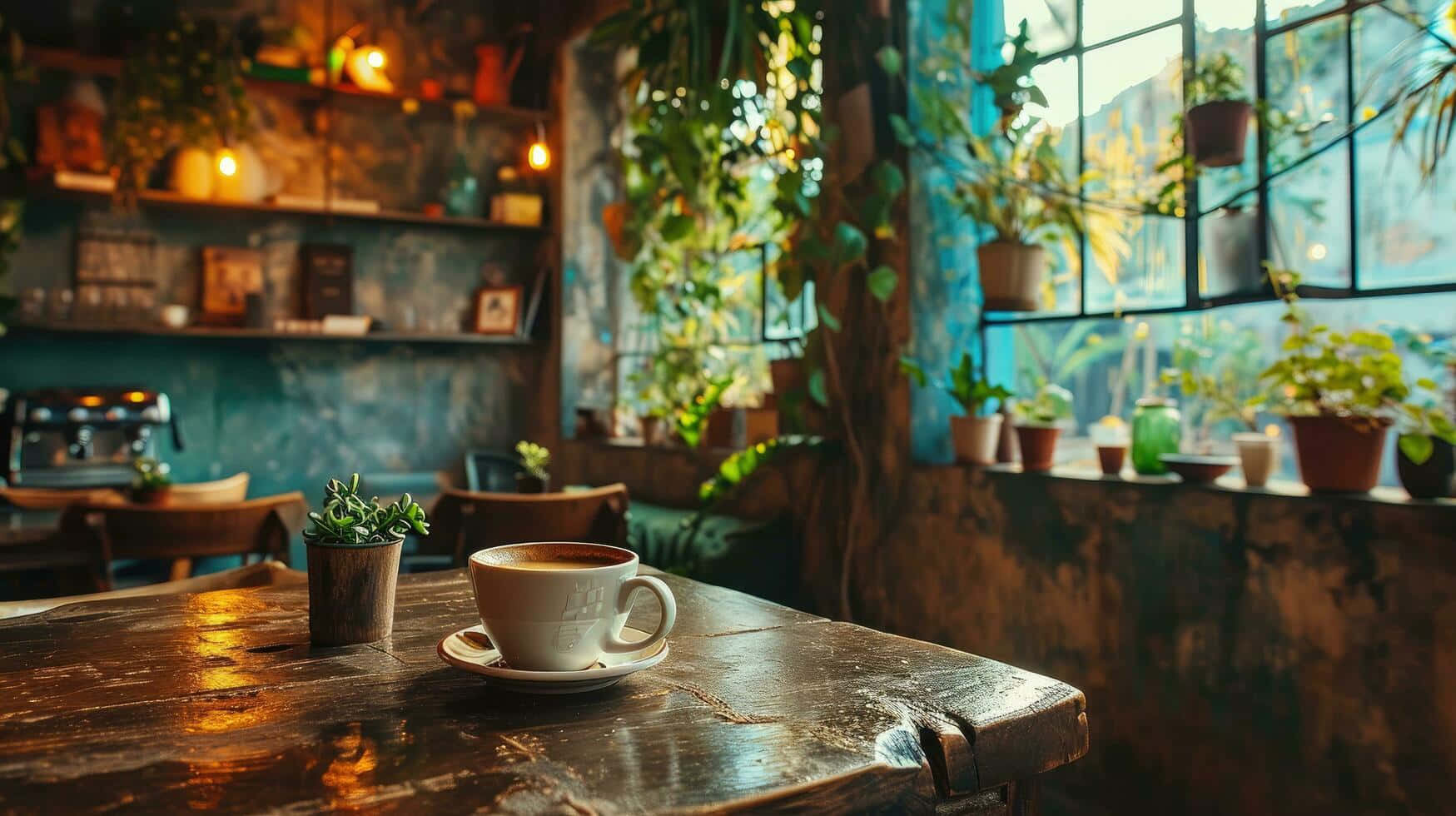 Cozy Coffee Shop Vibes.jpg Wallpaper
