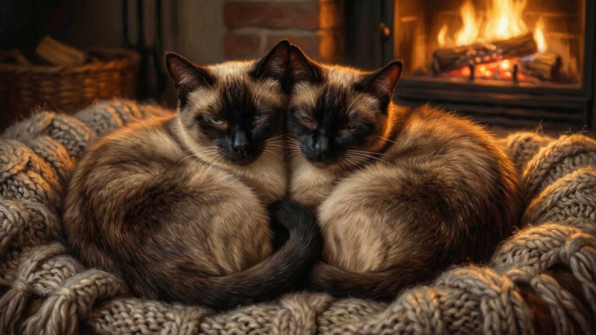 Gemütliches Kuscheln Wallpaper