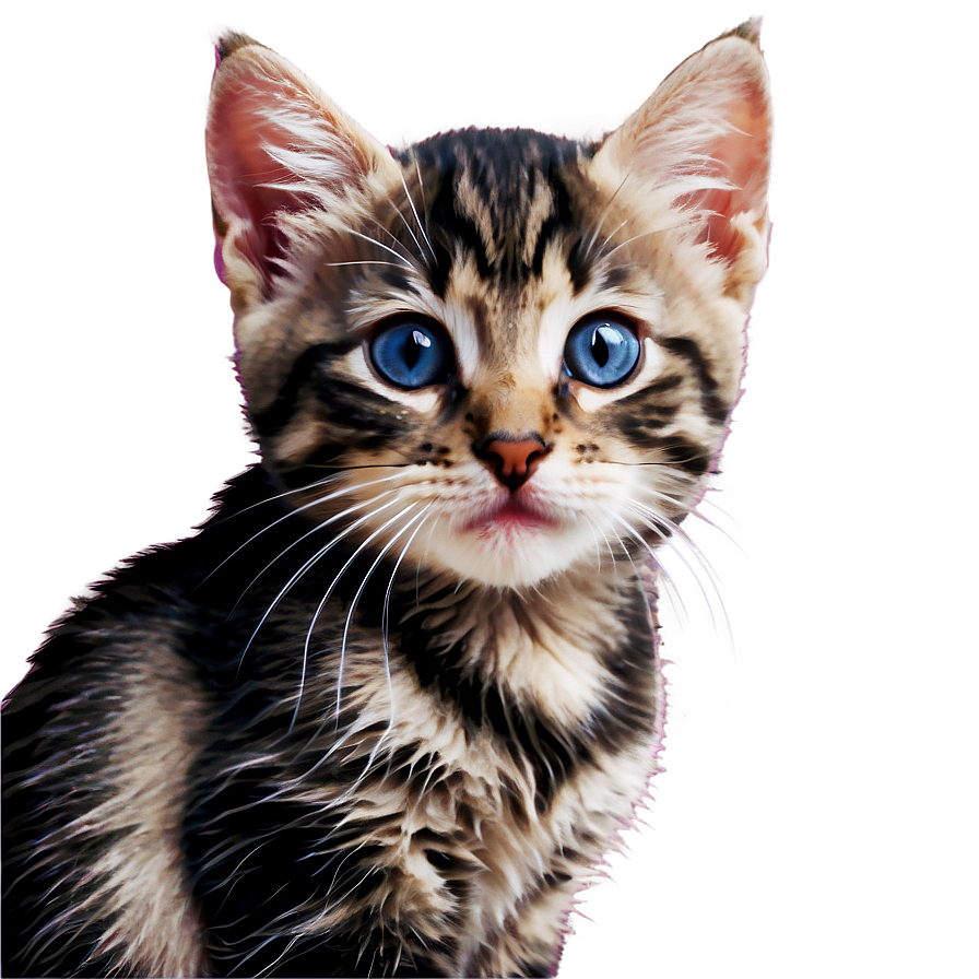 Cozy Kitten Picture Png Ptn PNG